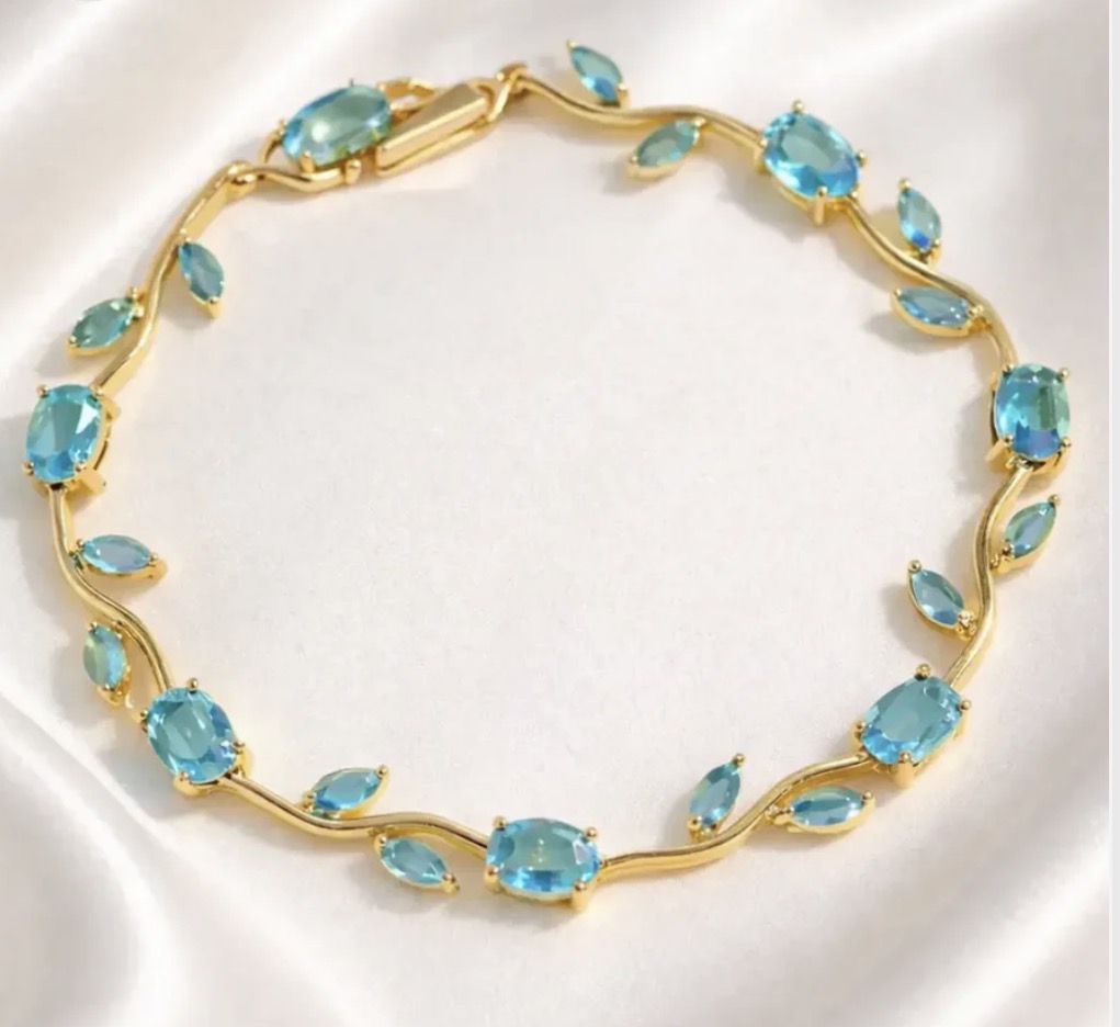 Tulip bracelet - Ocean Blue 