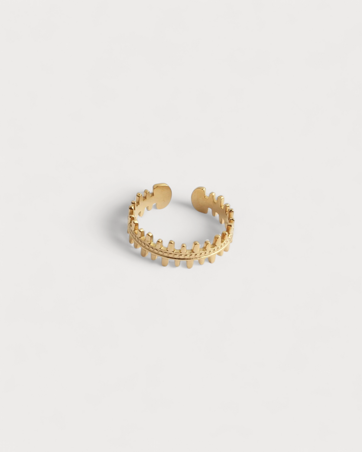 Golden bridge ring 